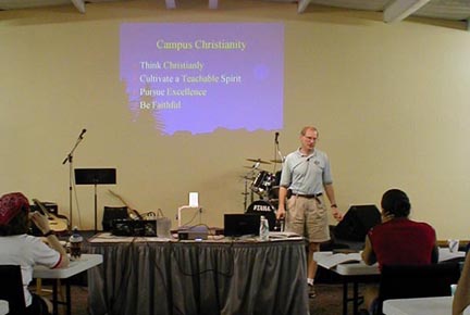 Ray Bohlin teaching on 