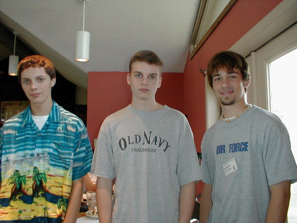 Chris, Brett and Aaron