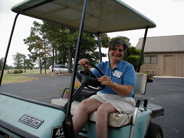 Sue in Cart